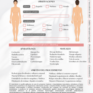 ficha clÍnica corporal