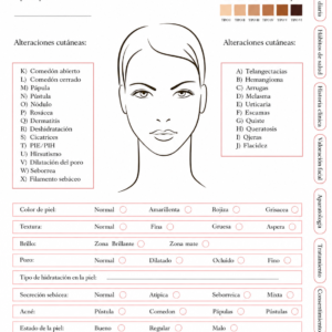 ficha clÍnica facial